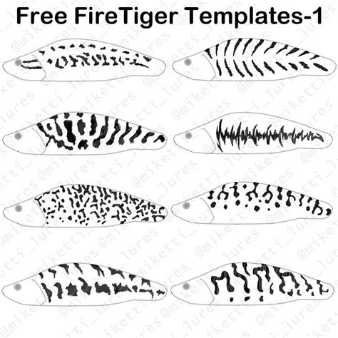 Fishing Lure Template